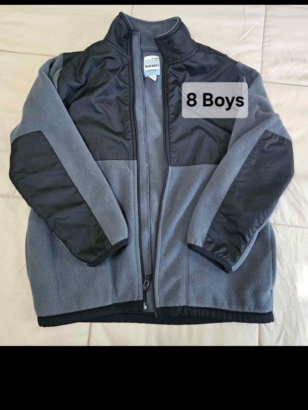 Lot of 3 boys size 8 jackets